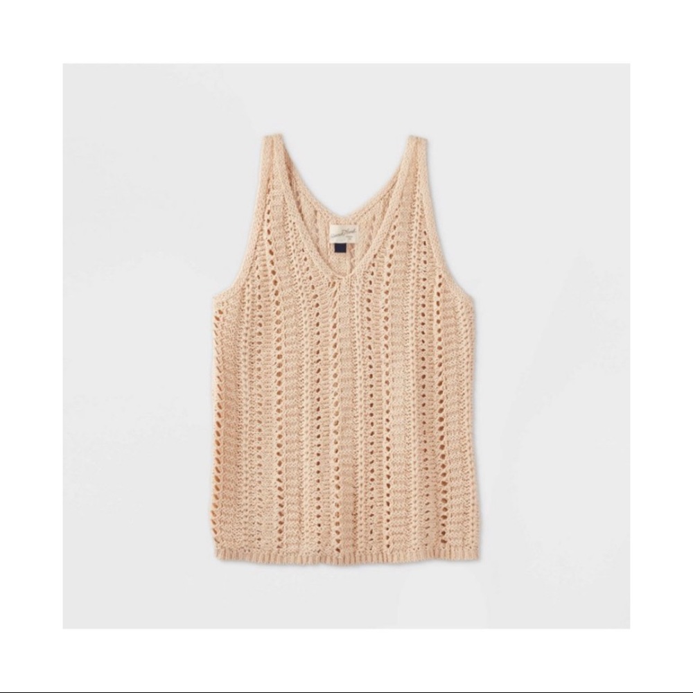 V-Neck Sweater Tank